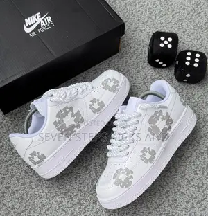 High Quality Nike Airforce 1 X Denim Tears Luxury Sneakers