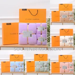 3 in 1 Luxury Gift Pack Towel ( Moq 40pcs )