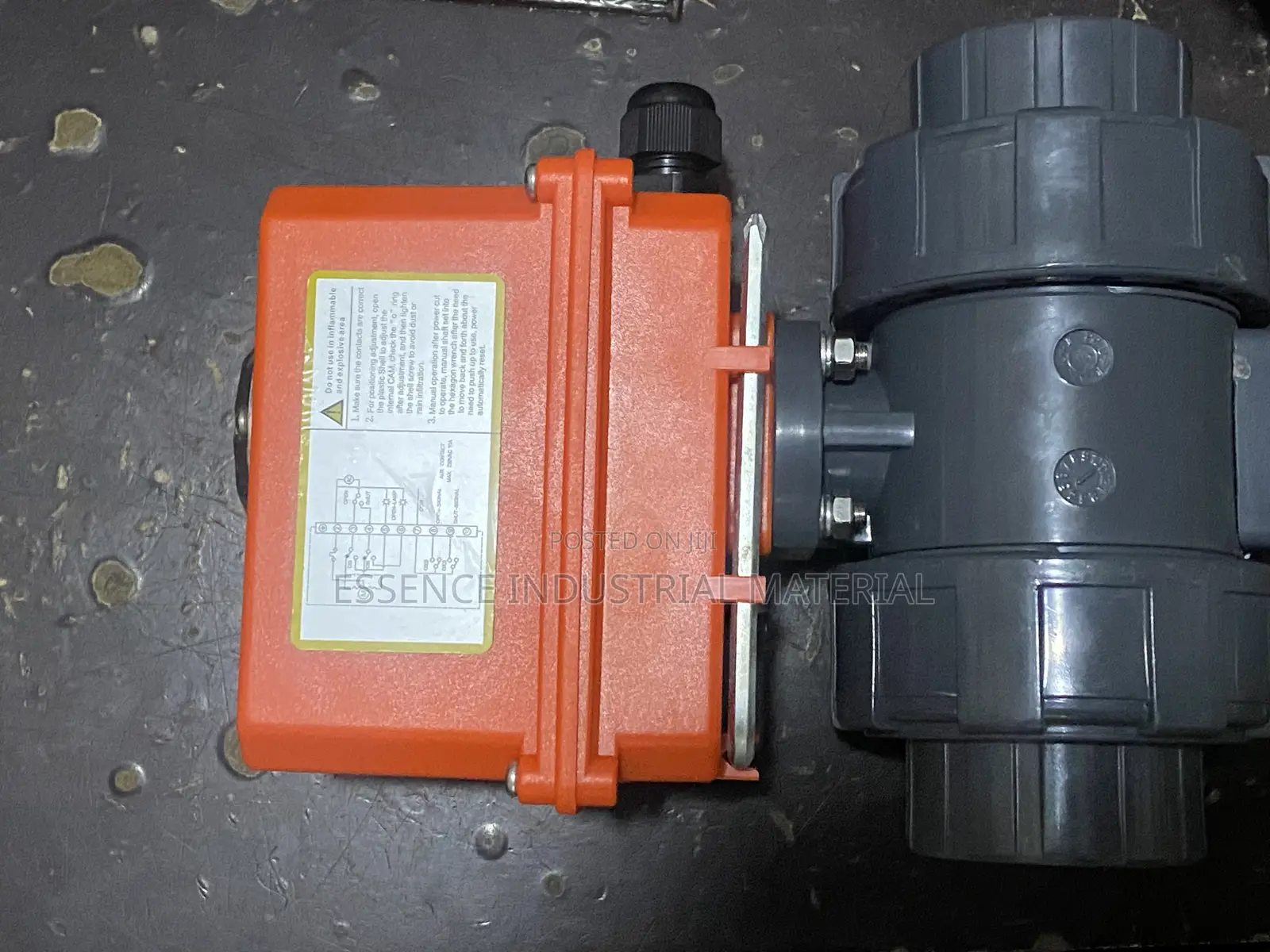 Blowdown Electrically Actuated Valve 3/4" 220vac
