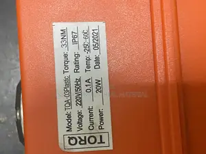 Blowdown Electrically Actuated Valve 3/4" 220vac