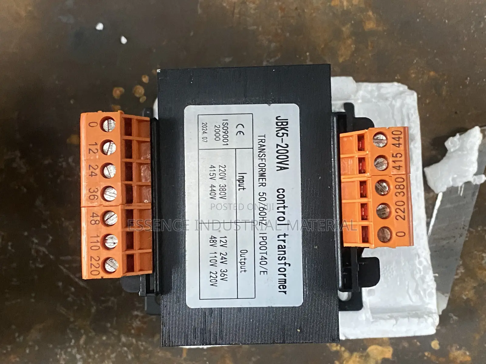 Jbk5-200va Control Transformer