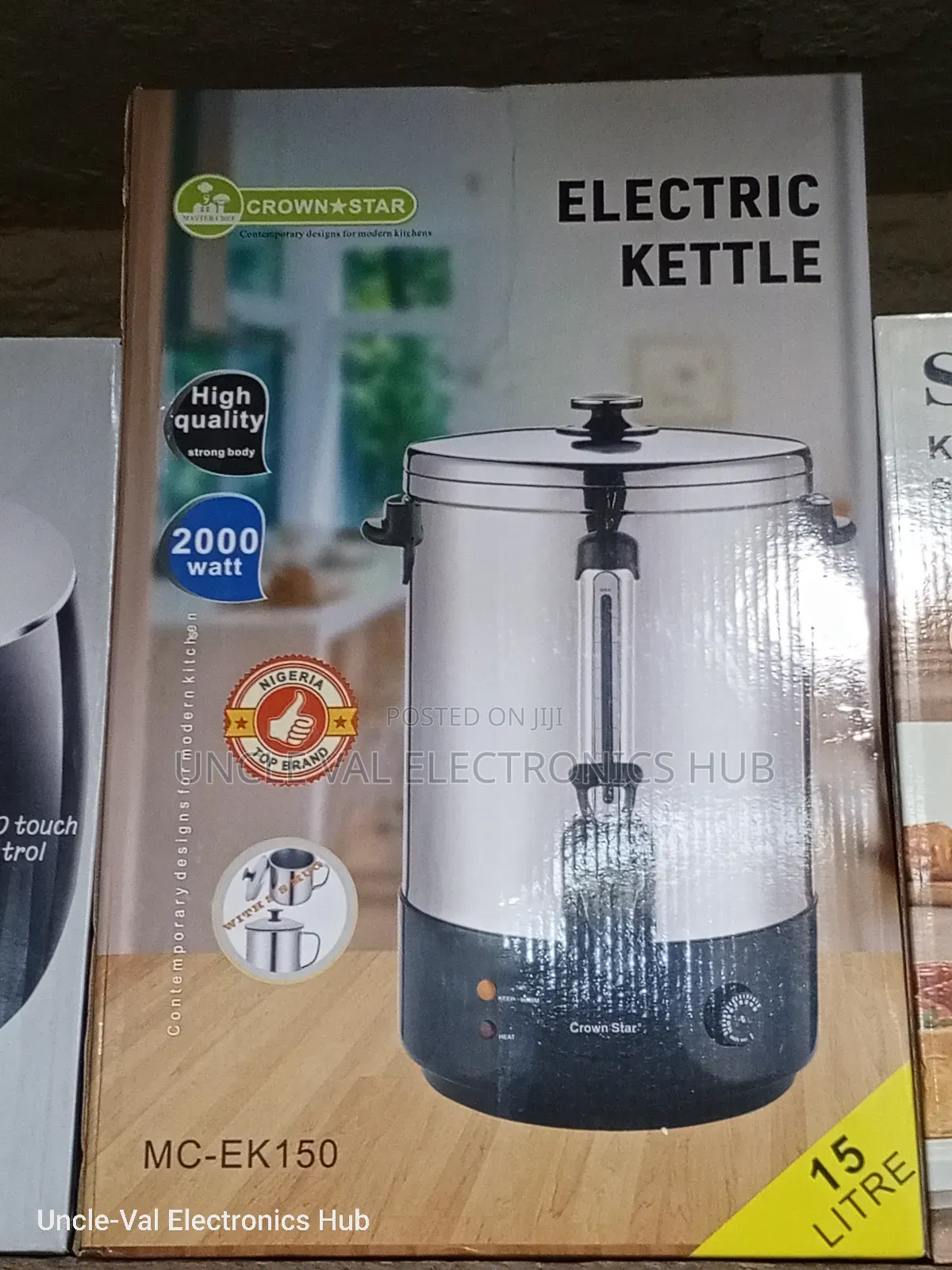 Crown Star 15l Electric Kettle