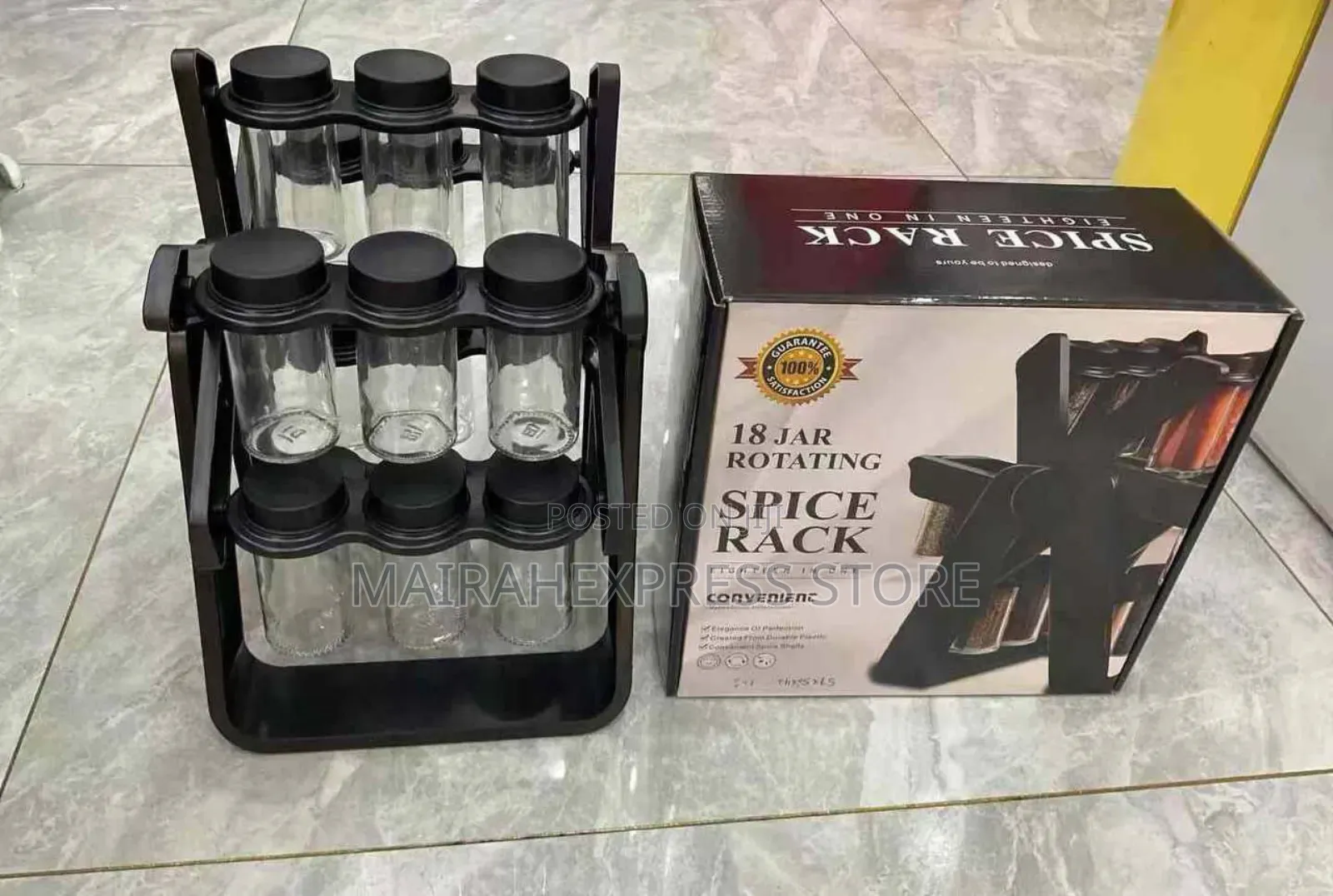 20pcs Rotating Spice Rack