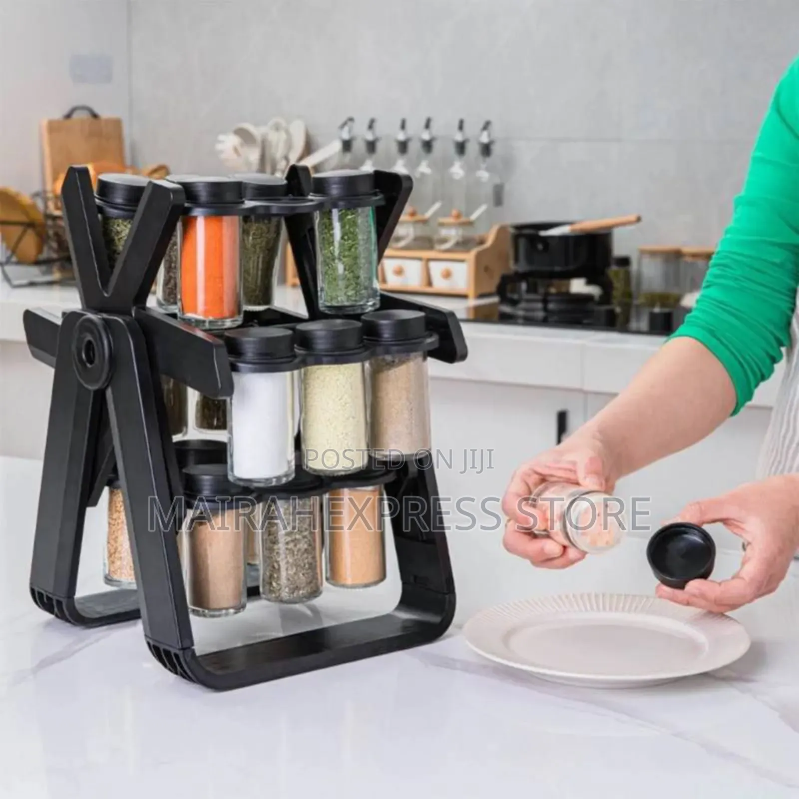 20pcs Rotating Spice Rack