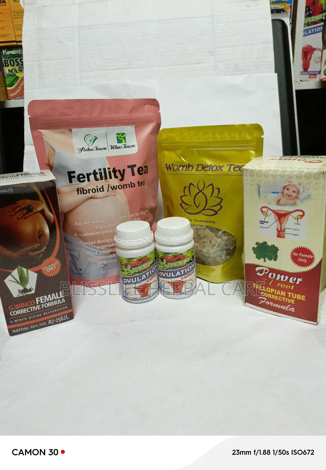 Female Fertility Combo Pack Herbal Solution