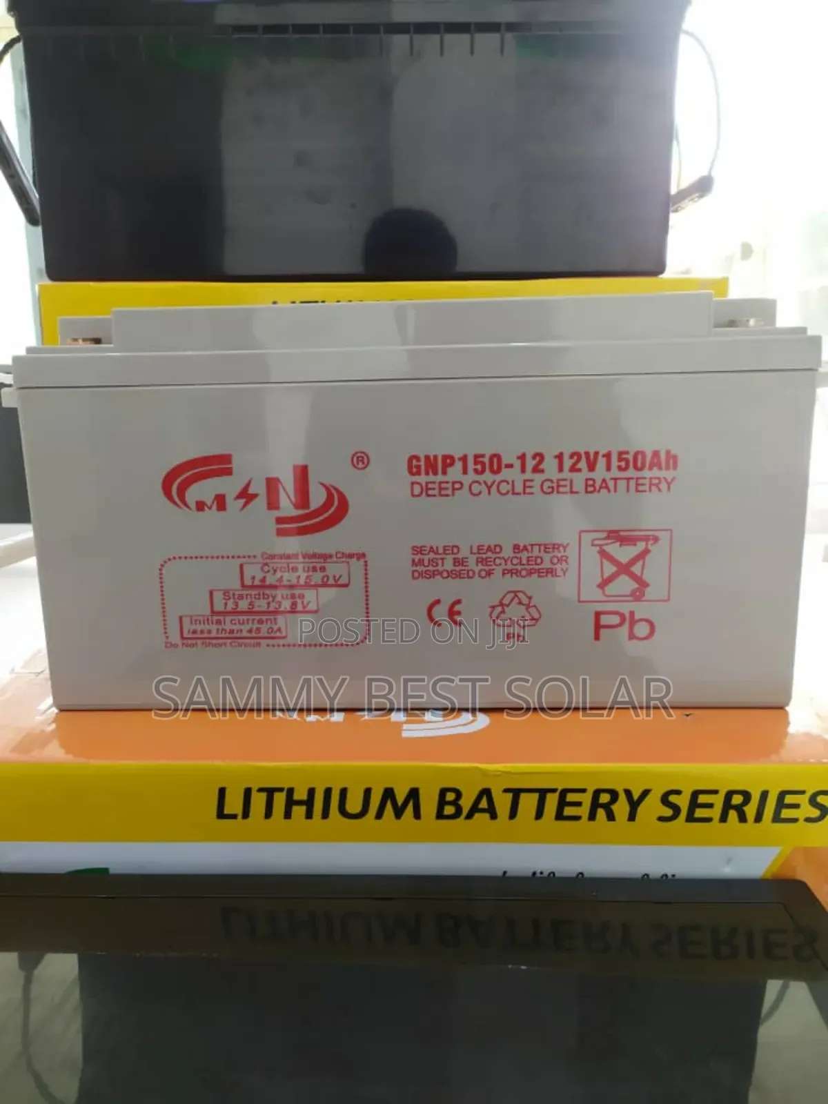 150ah-12v< Solar Battery MSN Dry Cell Available in Stock Now