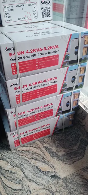 Sako Transformer Less Hybrid Inverter -6.2kva/48v in Stock,