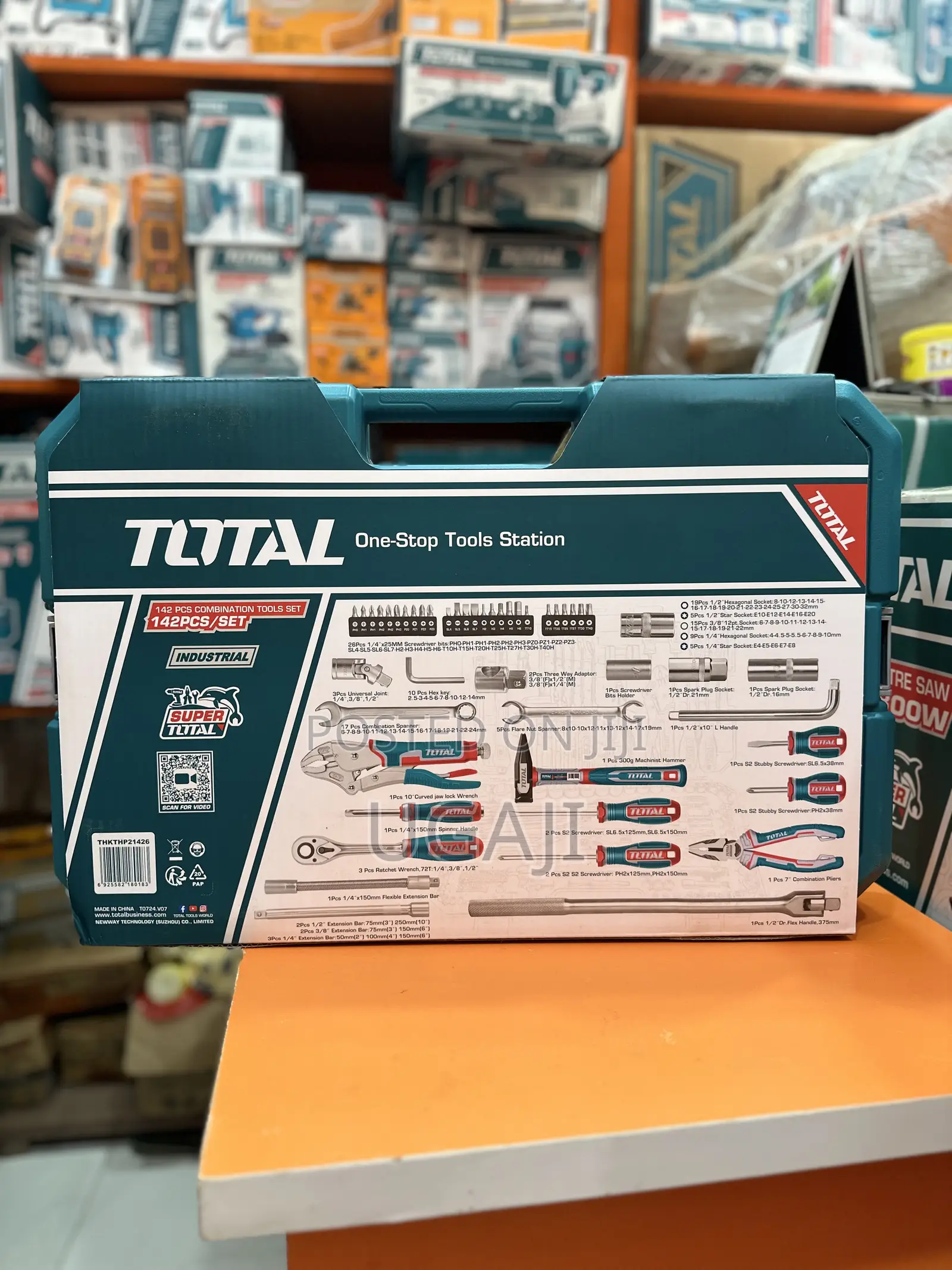142pcs Total Tools Set