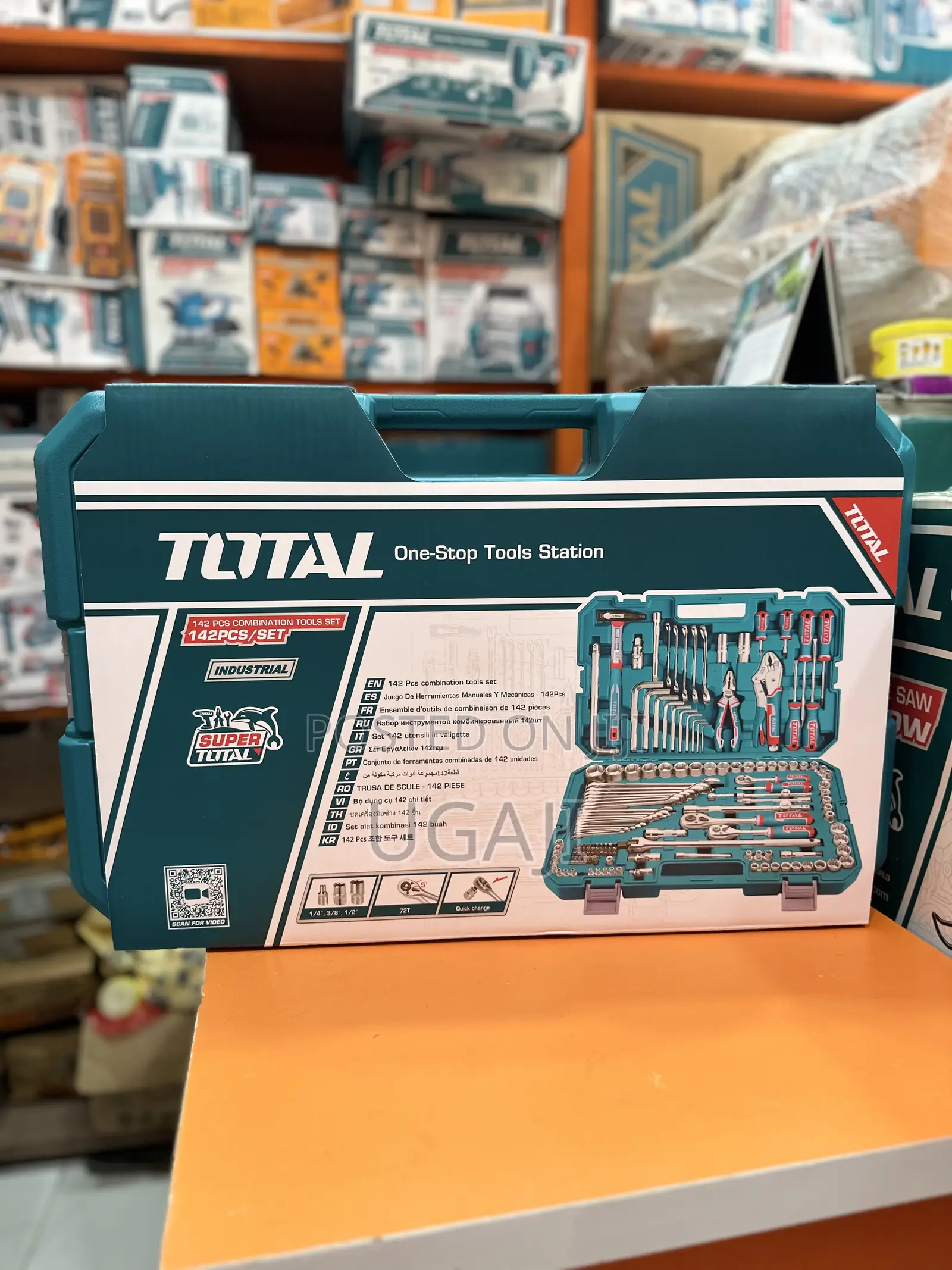 142pcs Total Tools Set