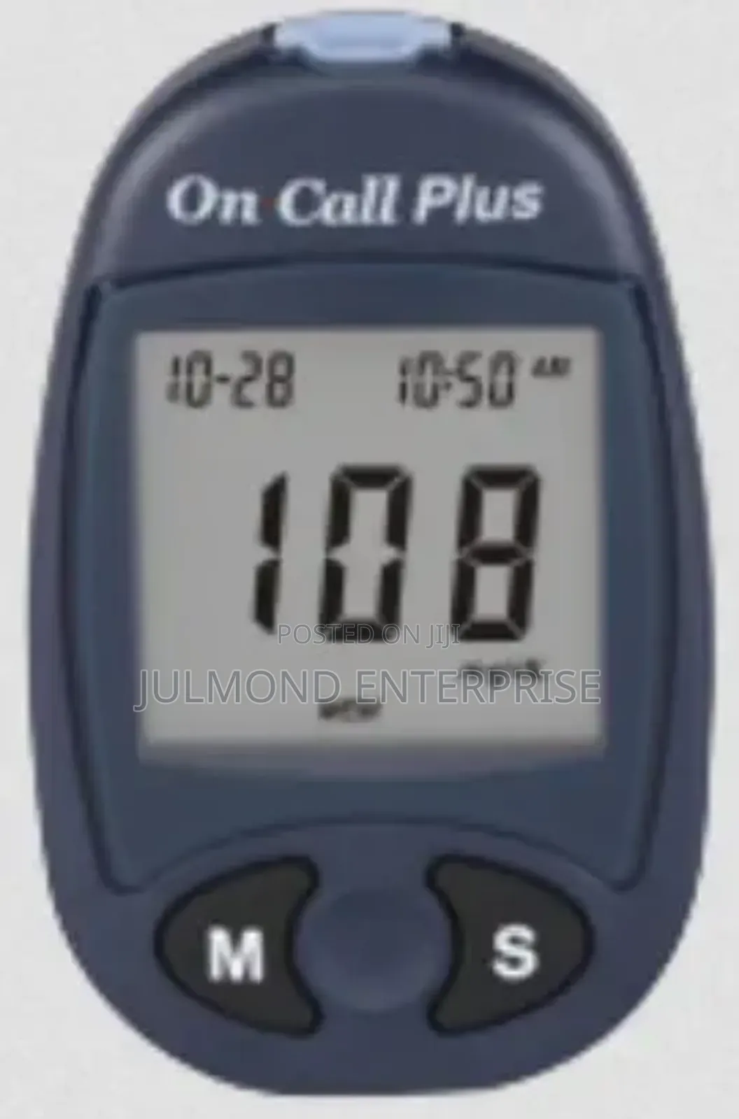 On Call Plus Glucometer With 10 Strips