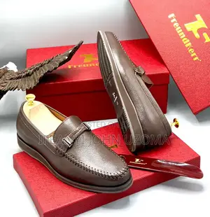 Classic Leather Flat Sole Shoes