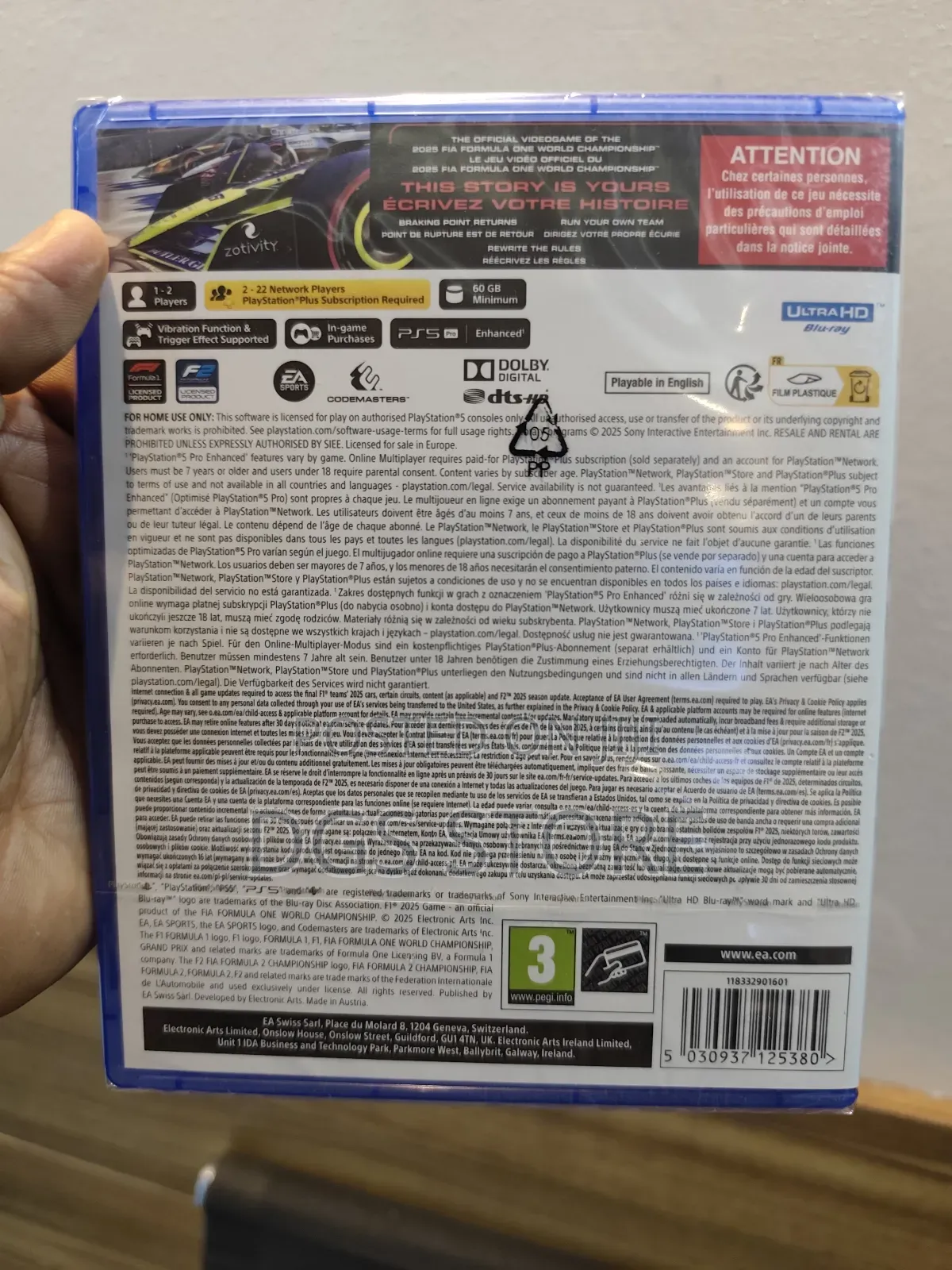 Original Ps5 F1 25 (2025)