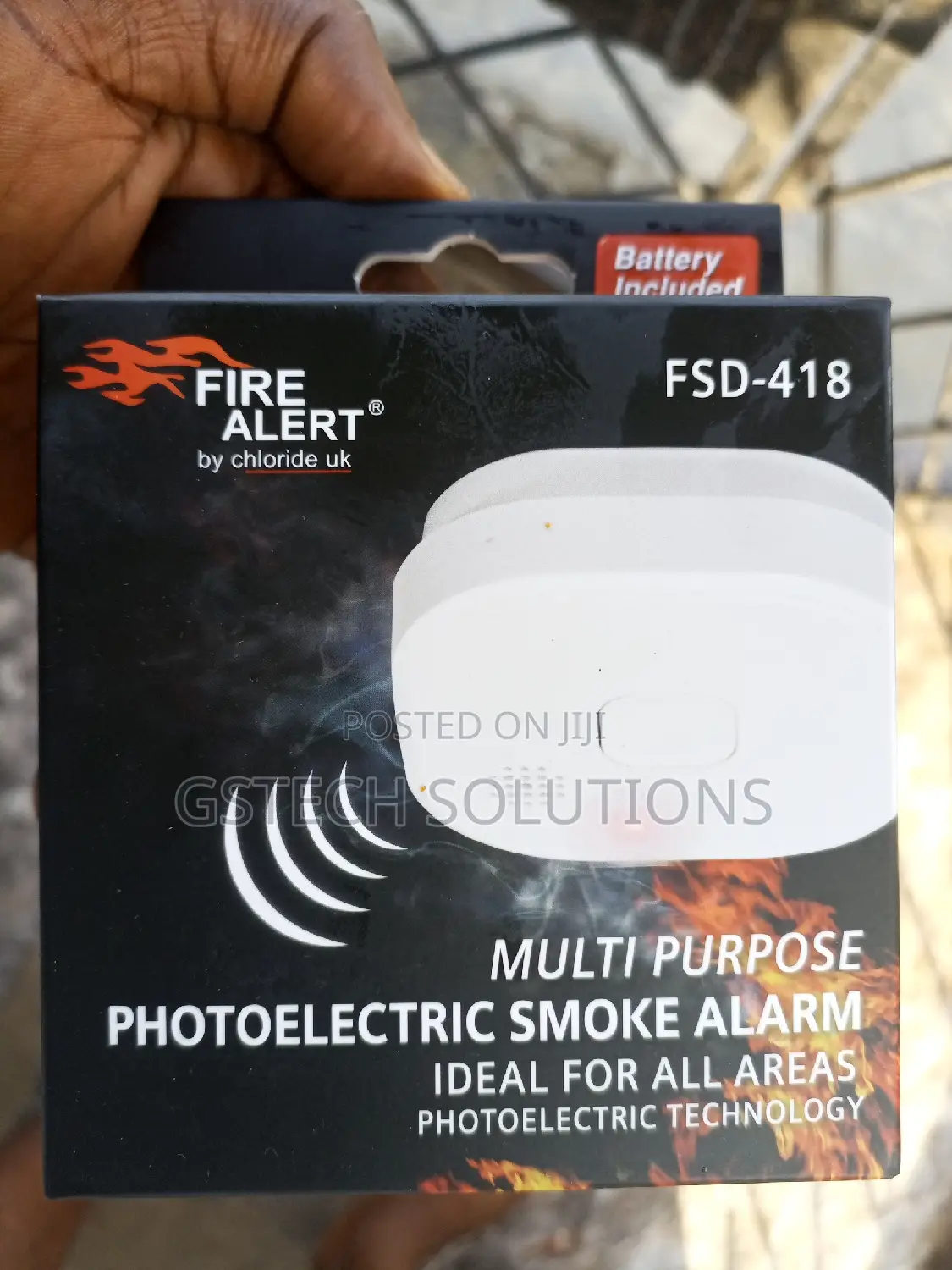 Fire Alert /Smoke Alarm Detector