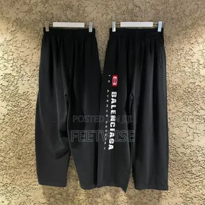 Photo - Luxury Balenciaga Black Unity Pants