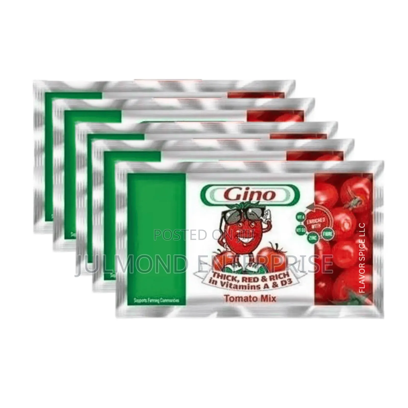 Gino Tomato Sachet 65g X 50
