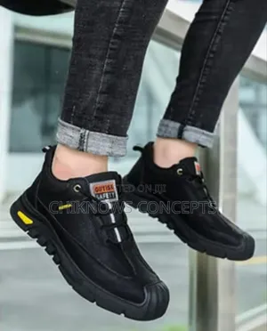 Trendy Steel-toe Safety Boots