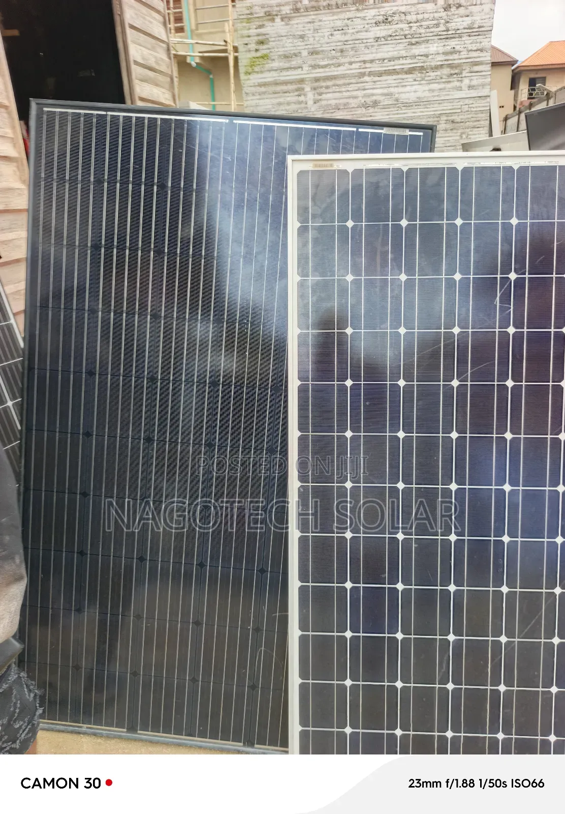 500 Watts All Black Panel