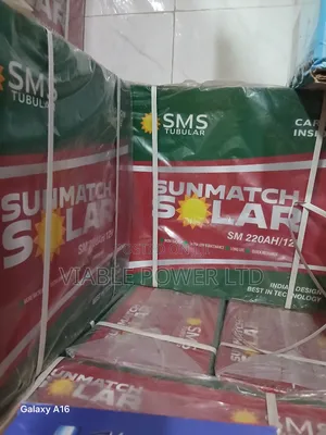220ah SMS Tubular Battery Very Reliable and Strong