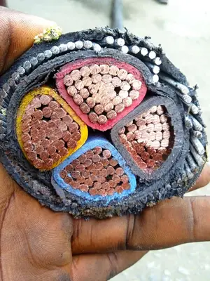 Photo - 150mm 4-Core Armoured Nigeria Cable