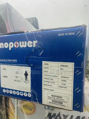2.5kva Mopower Solar Inverter 24v