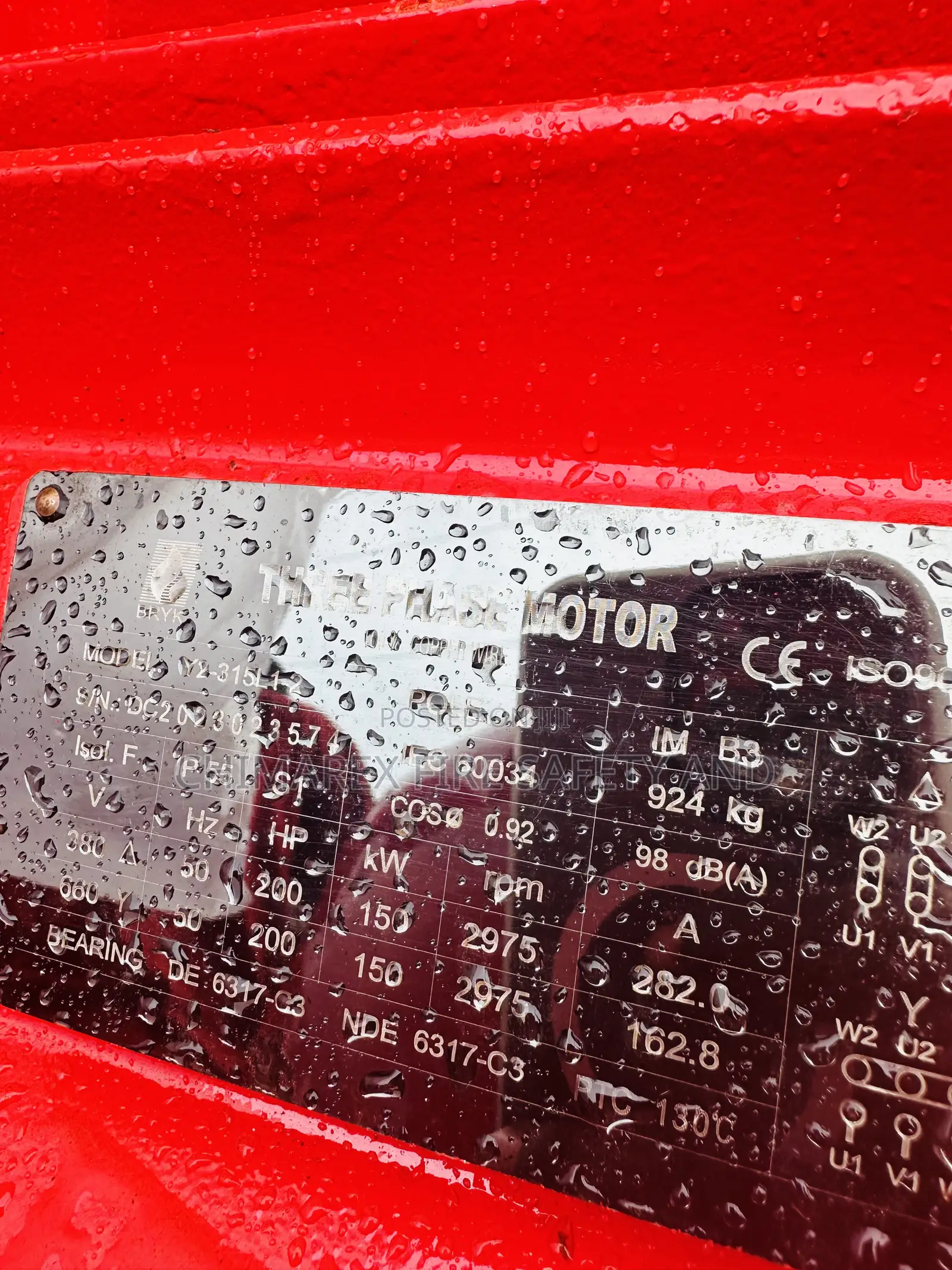 165kw Hydrant Pump