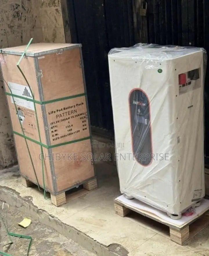 Pattern Lithium Battery 15.36kwh/51.2v