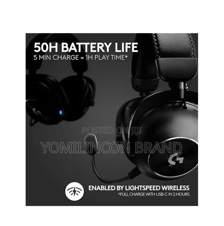 Logitech G Pro X 2 Lightspeed Wireless Gaming Headset