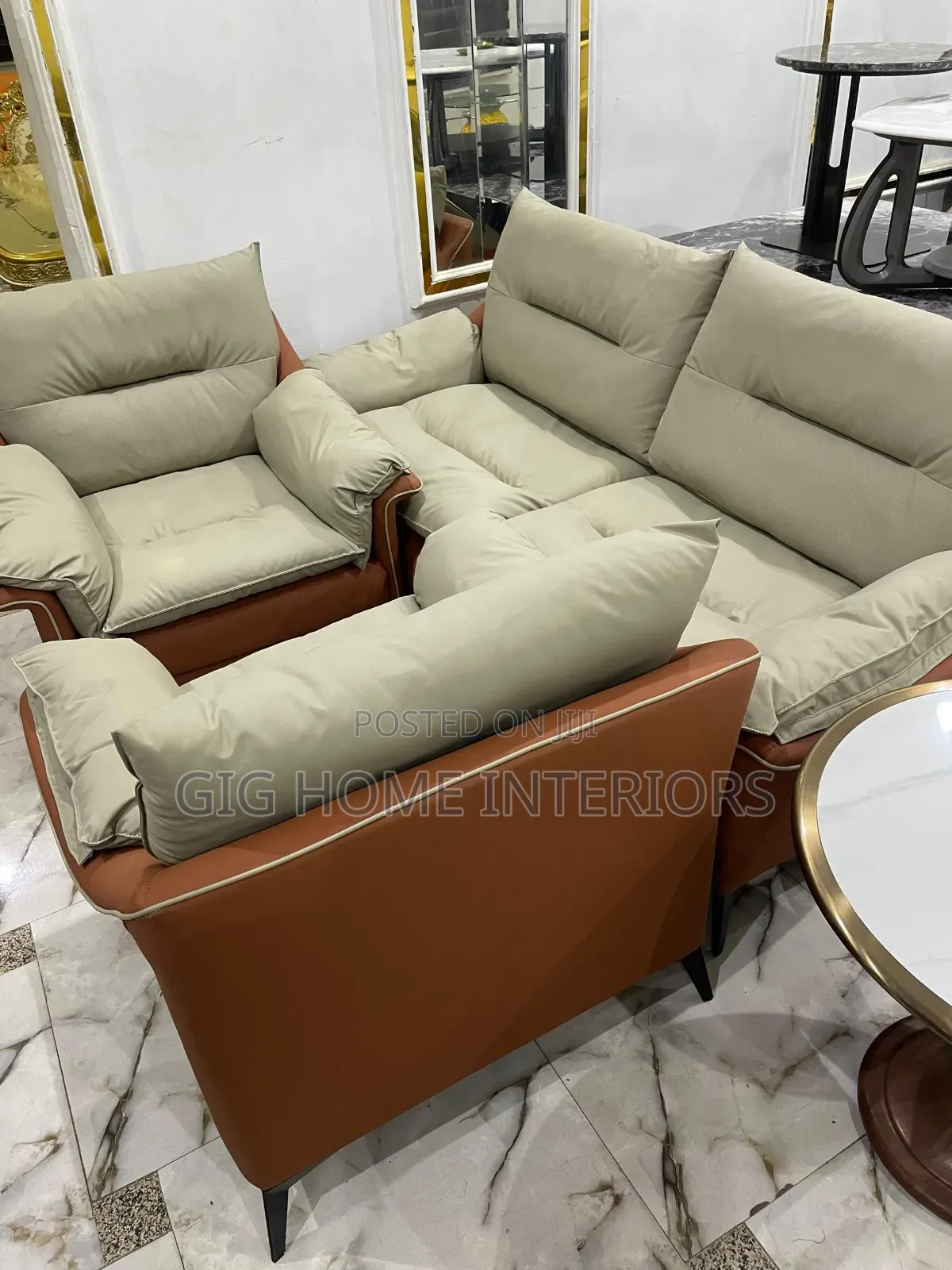 Luxury Turkish Sofa Fabric Leather