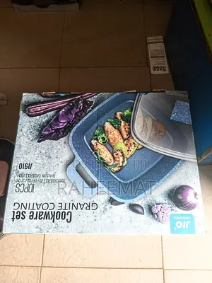 Jio Cookware Set Granite Coating 10pcs