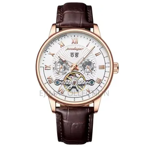 Automatic Tourbillon, Chronograph Working, Leather Strap