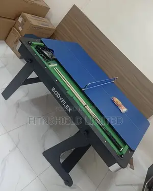 Six Foot Foldable 2 in 1snooker With Necessary Accessories
