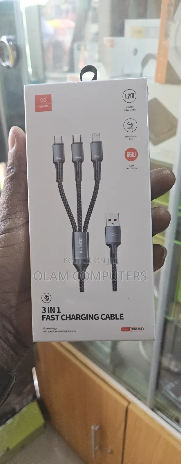 3-in-1 Fast Charging Cable