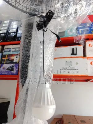 16inch Solar Rechargeable Fan With Panel