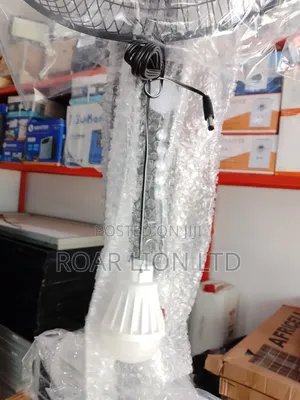 16inch Solar Rechargeable Fan With Panel