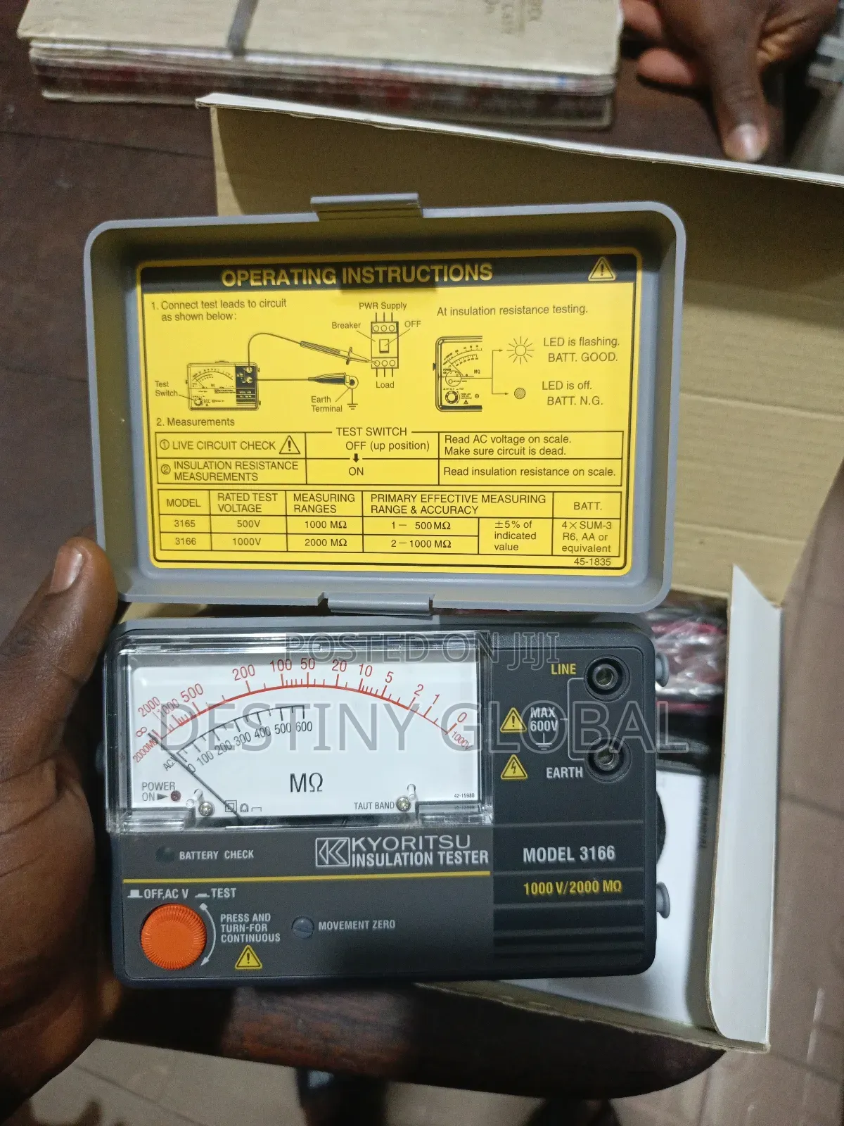 Analog Insulation Tester