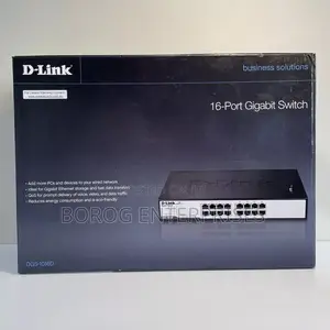 D-Link 16-Port Gigabit Unmanaged Desktop Switch-DGS-1016d
