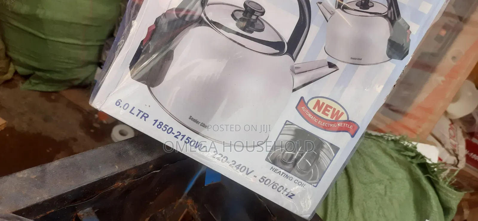 6 Liters Automatic Electric Kettle