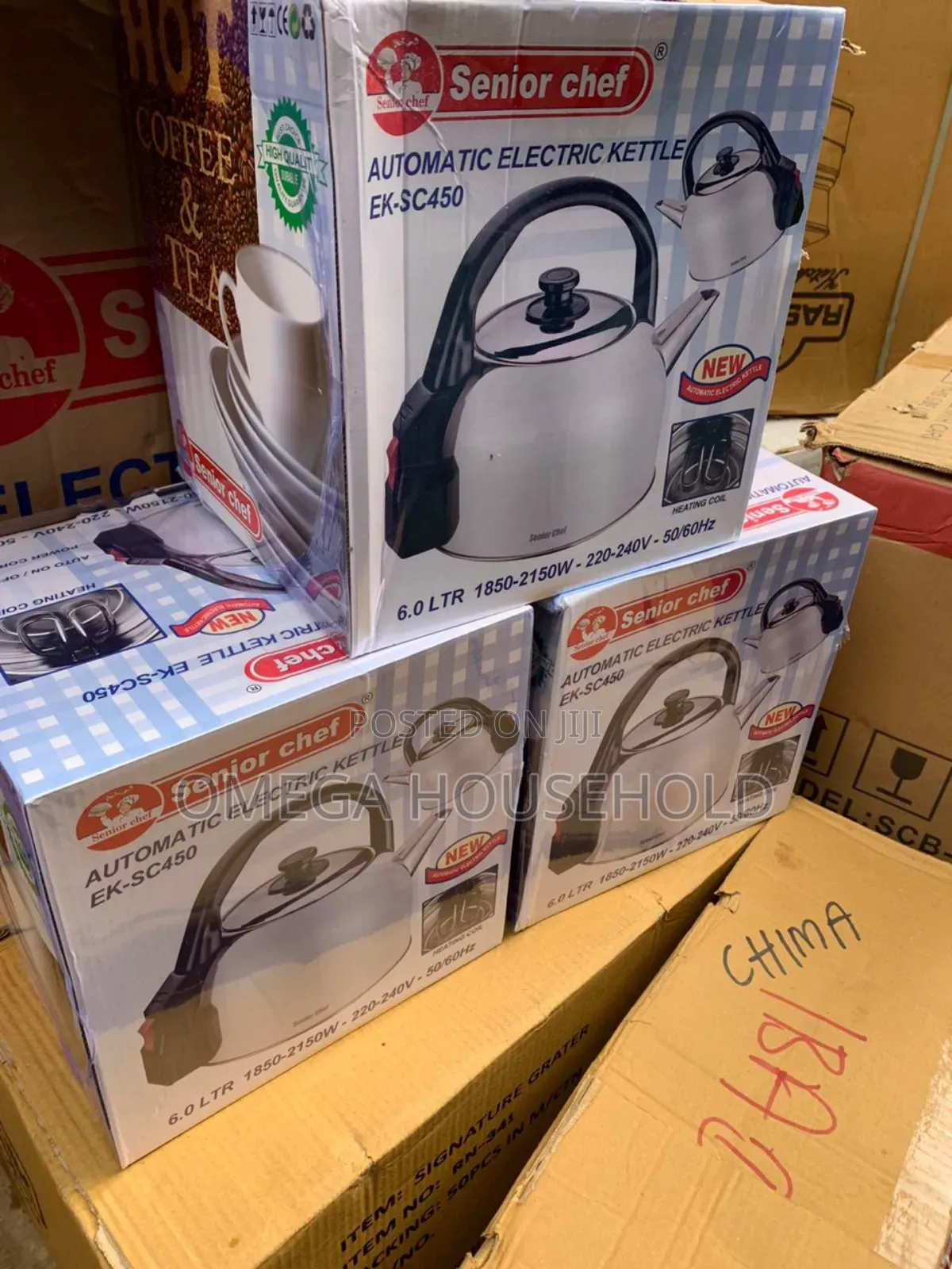 6 Liters Automatic Electric Kettle