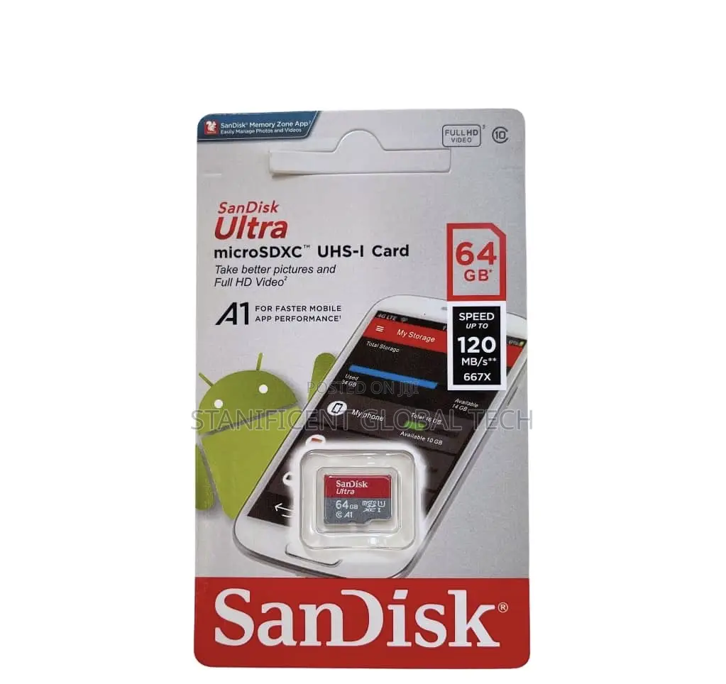 Sandisk 64gb Sd Memory Card