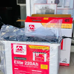Mercury (Mer 220) 12v, 220ah Tubular
Battery