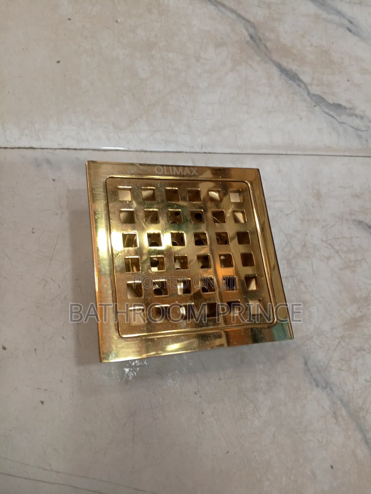 Gold Floor Drain 10cm