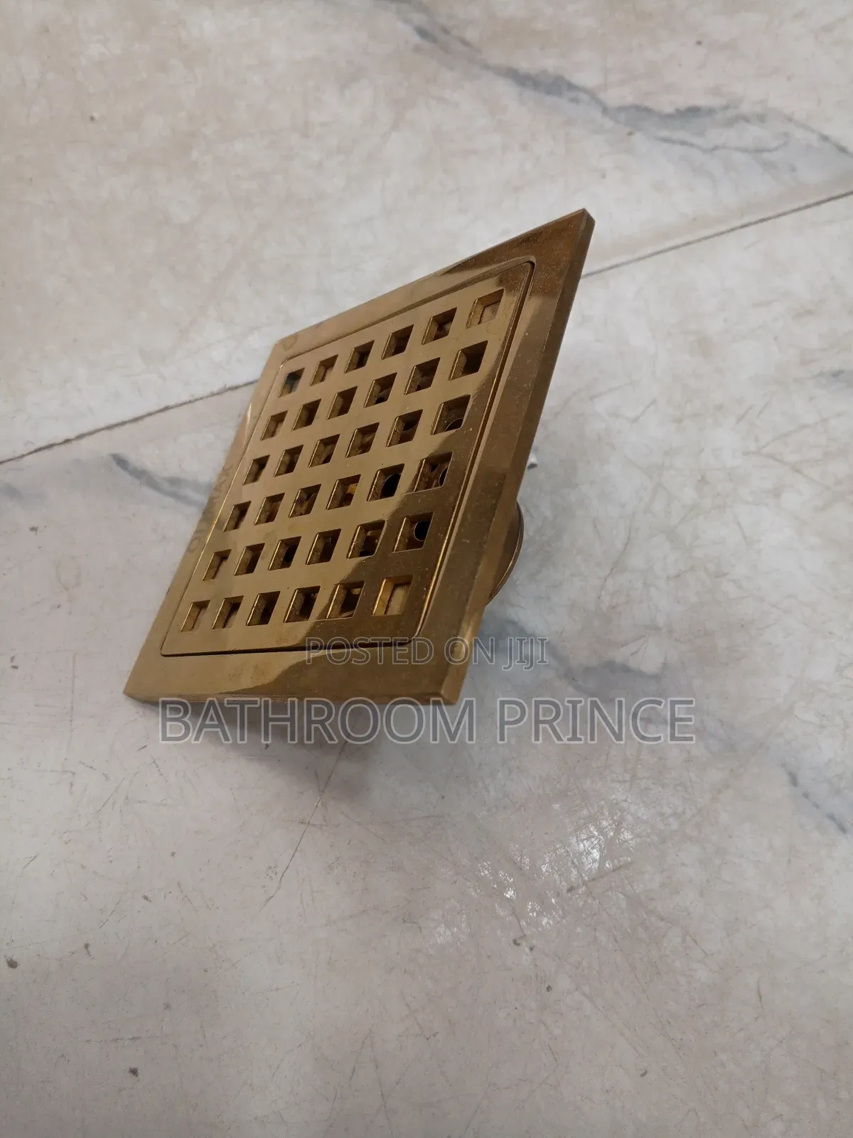 Gold Floor Drain 10cm