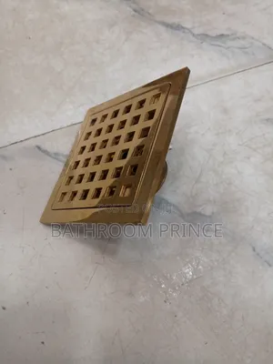 Gold Floor Drain 10cm