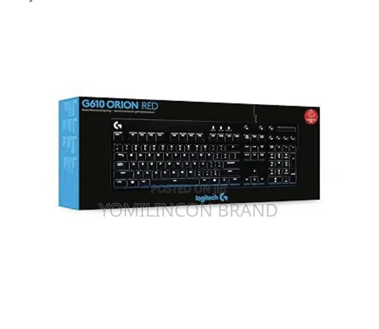 Logitech G610 Orion Red Backlit Mechanical Gaming Keyboard