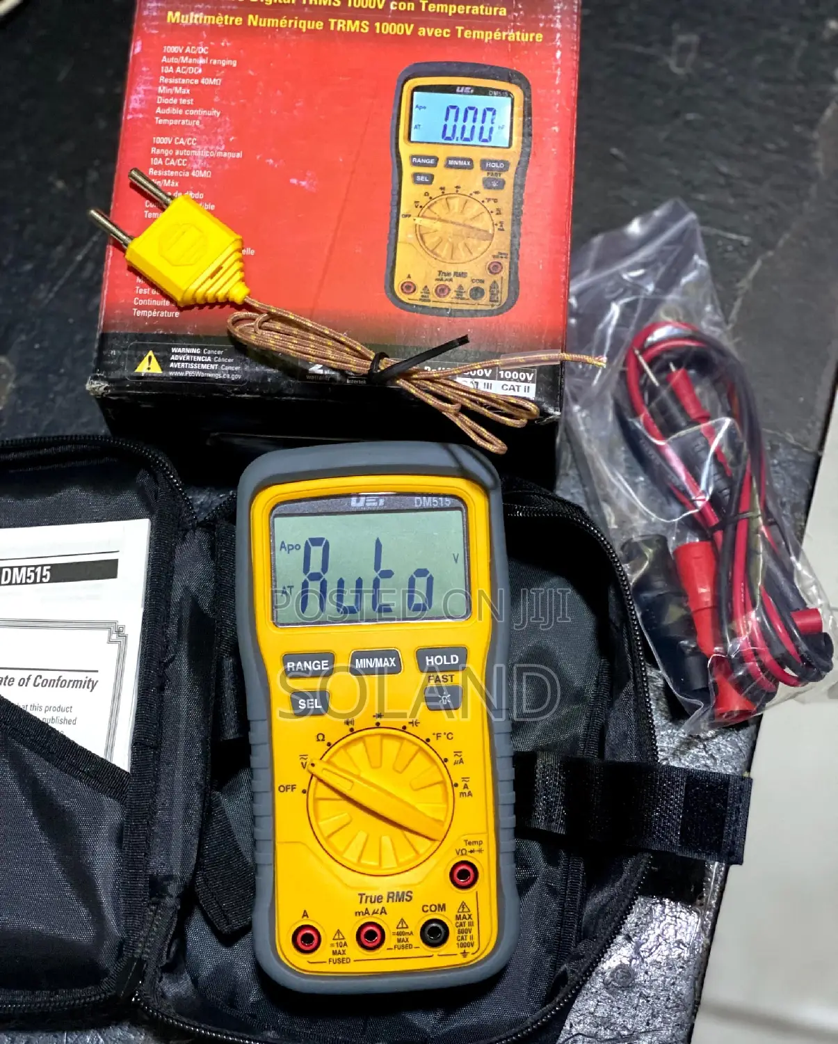 True RMS 1000v Dm515 Multimeter