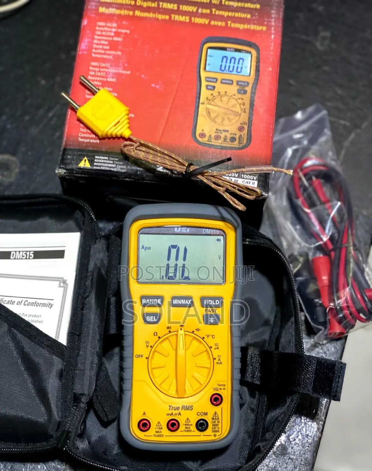 True RMS 1000v Dm515 Multimeter