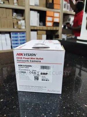 Security Hikvision Acusense 8mp Mini Bullet Camera
