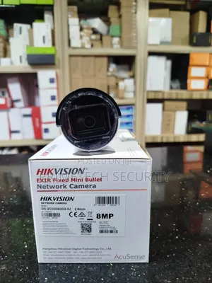 Security Hikvision Acusense 8mp Mini Bullet Camera