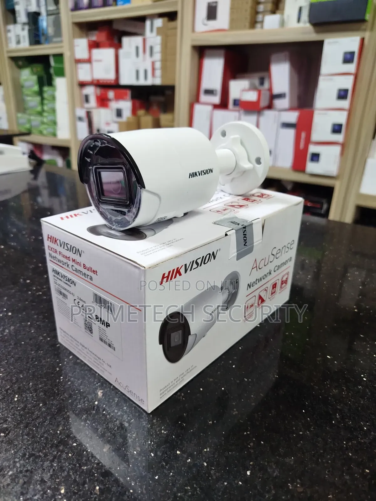 Security Hikvision Acusense 8mp Mini Bullet Camera