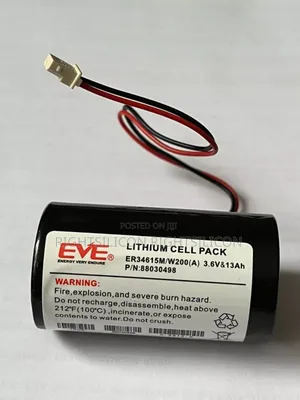 Usa Visonic Powermax Siren Bellbox Battery 3.6v Er34615m -